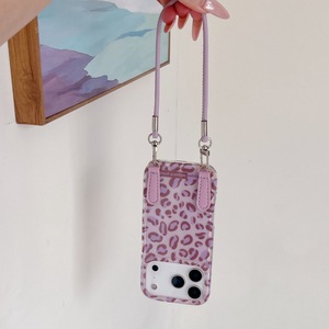 Custodia per <span class=keywords><strong>iPhone</strong></span> XP1326 compatibile con Apple 17 <span class=keywords><strong>PRO</strong></span> MAX, stampa leopardata viola, con cordino personalizzato per <span class=keywords><strong>iPhone</strong></span> 16/15 <span class=keywords><strong>PRO</strong></span>, semplice per <span class=keywords><strong>14</strong></span> <span class=keywords><strong>PRO</strong></span> - Product Image 2