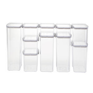 Recipiente Cuadrado Transparente Hermético para Almacenar <span class=keywords><strong>Pasta</strong></span>, Apto para Refrigerador - Product Image 4