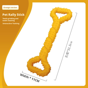 Juguete para Perro con Anillo de Tracción Grande de Colores Mezclados, Personalizable, para Masticar y Limpiar Dientes, con Espinas, Ecológico, Estilo Adorable, Hecho de Silicona - Product Image 5