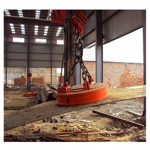 Máquina de reciclaje usada, elevador magnético de 1000kg, excavadora, elevador de recogida magnética, grúa electromagnética de elevación de chatarra - Product Image 5