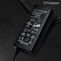 Adaptateur secteur universel pour ordinateur portable AC/DC 12V 7A 7.5A 84W 90W certifié CE/CUL/KCC, entrée 100-240V, câble DC 1,2m, prise US/UK/AUS/EU