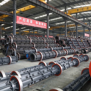 Ligne de production automatique de poteaux en béton avec machine à filer et moule à poteaux ronds pour la transmission d'énergie - Product Image 3