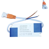 600ma carcasa de plástico 2.5kv 4kv protección contra sobretensiones Controlador LED 40W 60W 80W Controlador LED de corriente constante
