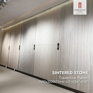 Baldosa de Gran Formato de Porcelana y Travertino Sinterizado de 1200x1200mm a 1600x3200mm para Revestimiento de Paredes Interiores y Fachadas Exteriores - Product Image 5