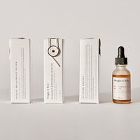 Boîte d'Emballage Carrée Personnalisée de Luxe pour Huile Essentielle ou Parfum 50ml 30ml 10ml, Boîtes en Carton pour Cosmétiques
