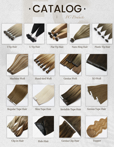 Extensiones de cabello de trama Genius Invisible súper delgada de calidad de lujo cabello virgen crudo Natural Original de doble dibujado - Product Image 5