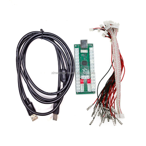 New 2-Player <span class=keywords><strong>joystick</strong></span> điều khiển <span class=keywords><strong>USB</strong></span> Board không chậm trễ mã hóa để <span class=keywords><strong>PC</strong></span> PS/3 Android geme MAME cho sawna Arcade Stick Kit - Product Image 2