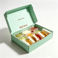 Boîtes à emporter pour sandwichs de chips, sauces, boîtes en papier pour sushis, boîtes en papier personnalisées pour poulet frit jetables – Vente en gros