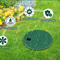 Cache-ventouse DaringFish en plastique pour système d'irrigation de jardin