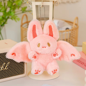 Lindo Peluche de Murciélago Volador Grande, Peluche de Conejo Blanco, Muñeca de Trapo, Pequeño Ratón de Bambú Volador, Juguetes de Peluche - Product Image 2