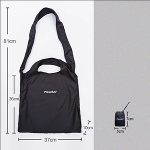 Bolsa de Compras Plegable Reutilizable de Gran Capacidad, Bolsa de Nylon Portátil para Llevar al Hombro, Personalizable - Product Image 6