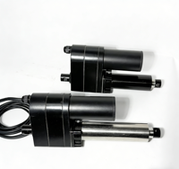 Pasokan Pabrik DC 12V 24V 48V Aktuator Linear Elektrik Motor Linear Langkah 150mm 250mm 350mm 450mm