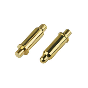 Su misura 1mm placcato oro alta precisione PCB ottone OEM Custom ottone placcato oro Pogo perni - Product Image 6