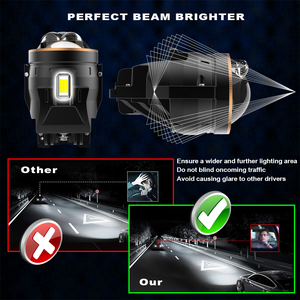 <span class=keywords><strong>Asia</strong></span> più venduto obiettivo proiettore 3 pollici S13D 150W anabbagliante doppio Lazer 3 colore controllo ambra lampada a LED fendinebbia - Product Image 3