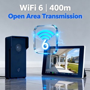Sistema Intercomunicante Smart Tuya per Villa, <span class=keywords><strong>Wireless</strong></span> WIFI6, Segnale Stabile, Sblocco Remoto, Impermeabile IP65, Audio Bidirezionale, Rilevamento Movimento CMOS - Product Image 3