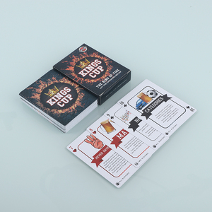 Naipes de Póker de PVC Impermeables con Logotipo Personalizado Impreso en la Parte Delantera y Trasera, Hechos de Plástico, Certificados EN71, para Uso por Adultos - Product Image 6