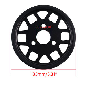 Poulie de pompe de direction assistée en alliage d'aluminium, pièce de rechange noire pour Bmw E46 E36 E39 E38 X5 E53 - Product Image 5