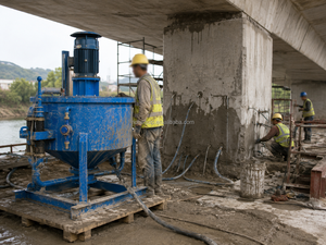Mélangeur de ciment à haute vitesse pour béton, machine à cisaillement élevé avec moteur électrique pour la construction - Product Image 5