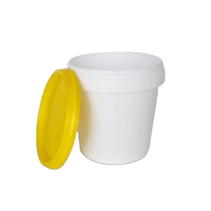 กระบอกพลาสติกเก็บครีมเครื่องสำอางอเนกประสงค์ทรงกระบอกทำจากวัสดุ PP บริสุทธิ์ขนาด10ลิตรสำหรับใช้ในอุตสาหกรรม - Product Image 1