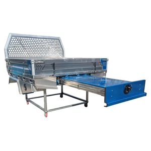 Plateau de benne en aluminium robuste personnalisé avec finition thermolaquée, couleurs et logo sur mesure, accessoires pour camion - Product Image 2