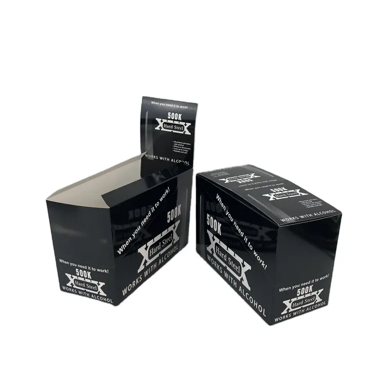 Scatola di carta di cartone OEM di produzione veloce la scatola di esposizione della scatola di imballaggio delle pillole con il foro d'attaccatura per l'imballaggio dei carrelli