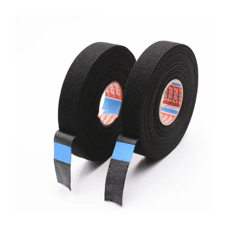 Global Brand German Qualitywire harness non woven fleece tapewire harness tape electrical tape tesa 51608 51618 19mm x 25m