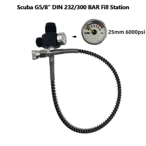 Adaptateur de charge en acier inoxydable + cuivre noir G5/8" DIN 232/300 250Bar 40Mpa, garantie 1 an, 0,234 kg, personnalisé - Product Image 5
