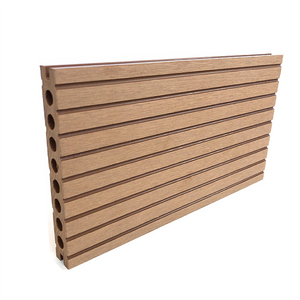 Planches <span class=keywords><strong>de</strong></span> terrasse en composite <span class=keywords><strong>bois</strong></span>-plastique (WPC) pour extérieur, planches synthétiques à emboîtement - Product Image 5