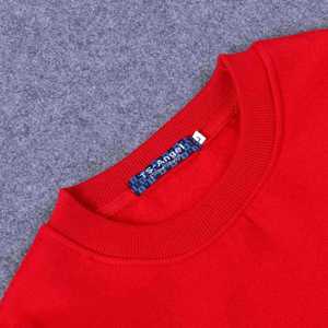 Pulls unisexes à col rond de très haute qualité avec intérieur en polaire, motif uni, saison automne, offre ODM - Product Image 5