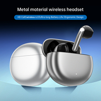 Écouteurs sans fil semi intra-auriculaires en alliage de zinc à moule privé, Bluetooth 6.0 AB5756C, avec transducteur en cuivre de 13 mm, HiFi, pour le sport, les trajets quotidiens et le bureau - Vente Flash