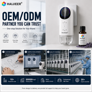 Cold Air 100ml Wall Mounted Waterless Nebulizing Aroma Essential <strong>Oil</strong> <strong>Diffuser</strong> <strong>Plug</strong> <strong>in</strong> Portable Smart Scent Air Machine <strong>Diffuser</strong> - Product Image 4
