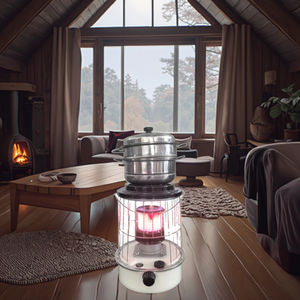 Chauffage au kérosène automatique <span class=keywords><strong>intérieur</strong></span>/extérieur <span class=keywords><strong>à</strong></span> température réglable pour patio, salon, solution de chauffage pour le camping et les zones ventées - Product Image 4