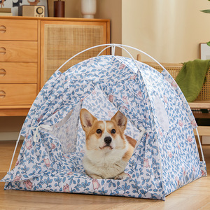 Wholesale Foldable Outdoor Portable Easy Dog House <b>Folding</b> Pet <b>Bed</b> Cage,pet Tent House - Product Image 5