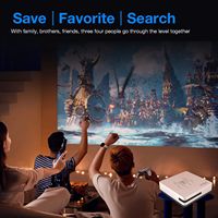 Stick de jeu vidéo rétro G7 4k TV Game Tv Box avec deux manettes sans fil HD Consoles de jeu vidéo rétro Décodeur