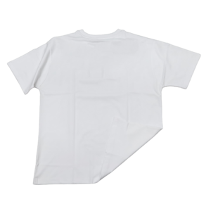 Men's Oversized O-Neck Short Sleeve T-Shirt Solid Color Cotton Casual Jersey Fit Regular Length Black <b>White</b> - Product Image 6