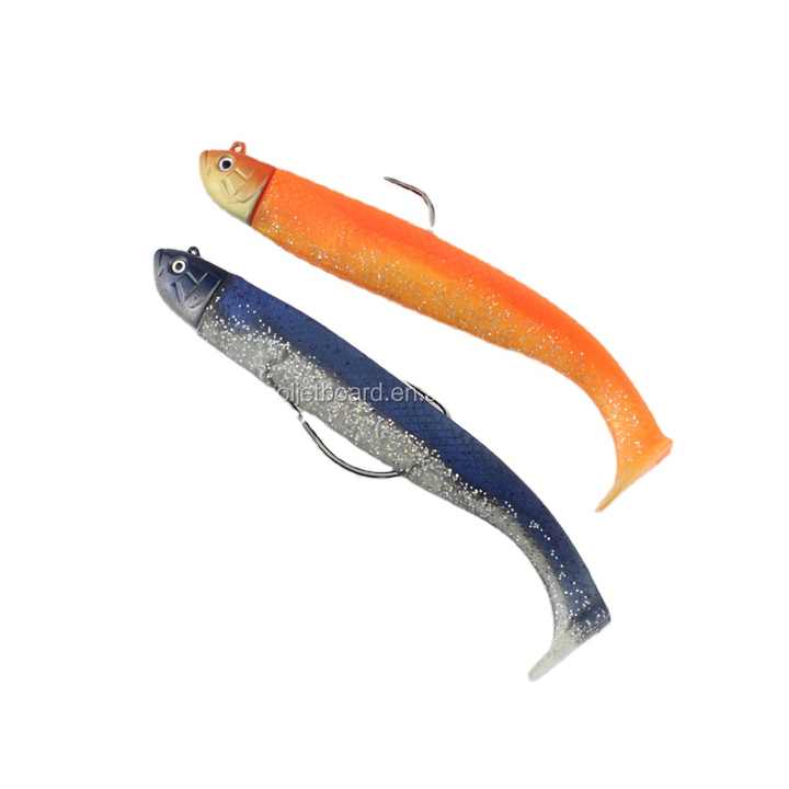 Big Paddle Tail Shad–17 cm 7 inch Black Texas Minnow JIGGING Lure