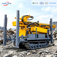 Vente directe usine : Foreuse pneumatique sur chenilles pour puits profonds, profondeurs 100m, 150m, 260m, pour puits d'eau, machine de forage hydraulique