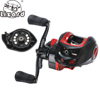 Ящерица AUDI 7,2 модернизировать Baitcasting с магнитной тормозной системой 10 классов, коэффициент соотношения силы сопротивления 8 кг 7,2: 1