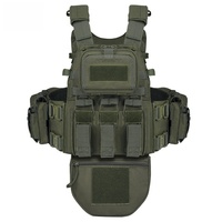 En stock – Nouveauté : Gilet tactique multifonctionnel camouflage pour extérieur, système MOLLE, conception extensible, polyester respirant, OEM/ODM