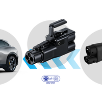Adaptateur CCS2 vers CHAdeMO pour Nissan Leaf, résistant aux gelées, conforme CE, étanche IP65, joint en silicone, hiver nordique