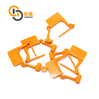 YDPL-001 Yuedun Scellés de sécurité jetables en plastique pour l'aéronautique, les hôpitaux et la logistique – Options colorées, impression de logo, certifiés ISO