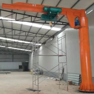 Kantilever lengan ayun Jib 500kg 800kg 1 Ton kolom lantai Jib Crane - Product Image 5