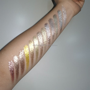 Commercio <span class=keywords><strong>all</strong></span>'ingrosso trucco metallizzato Palette di ombretti Private Label Vegan Sparkle cosmetici ombretto per le <span class=keywords><strong>donne</strong></span> - Product Image 4