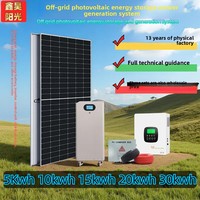 Maßgeschneidertes 5 KW/15 kW 10 kWh Photovoltaik-Stromerzeugungs- und Heimenergiespeichersystem aus China für den grenzüberschreitenden Handel