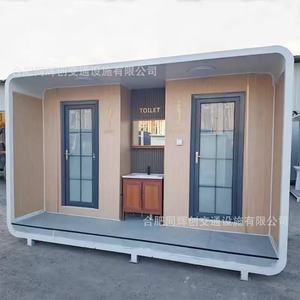 Baño Portátil de Panel Sándwich, Moderno y Ecológico para Atracciones Turísticas - Product Image 2