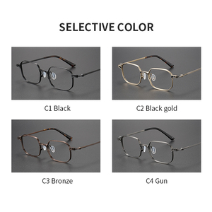 RLT5893 montature in metallo da donna montature per studenti occhiali da vista per giovani occhiali da vista blu di alta qualità occhiali in metallo - Product Image 5