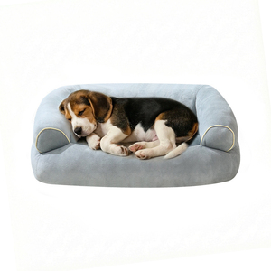 Maßgefertigtes XL Massives Extra Weiches Warmes Flauschiges Rutschfestes Katzen- und Hundebett Maschinenwaschbar Abnehmbarer Bezug aus Schaumstoff - Product Image 1