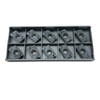 Plaquettes de fraisage en carbure APKT1604PDR-76 IC928 PVD TiAlN 85 °   Plaquettes de fraisage CNC à coefficient de régression positif R0.8