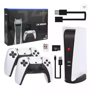 M5-Spielekonsole 2,4 GB Wireless Controller Game Station mit 4K HD-Ausgang im PS5-Stil Retro Classic Videospiel konsole