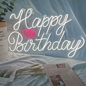 ป้ายไฟนีออน LED ติดโลโก้สำหรับห้องนอนบันทึกเสียงเพลงสตูดิโอและบาร์ตกแต่งผนังวัสดุพีวีซีควบคุมระยะไกล-สำหรับอาคาร - Product Image 5